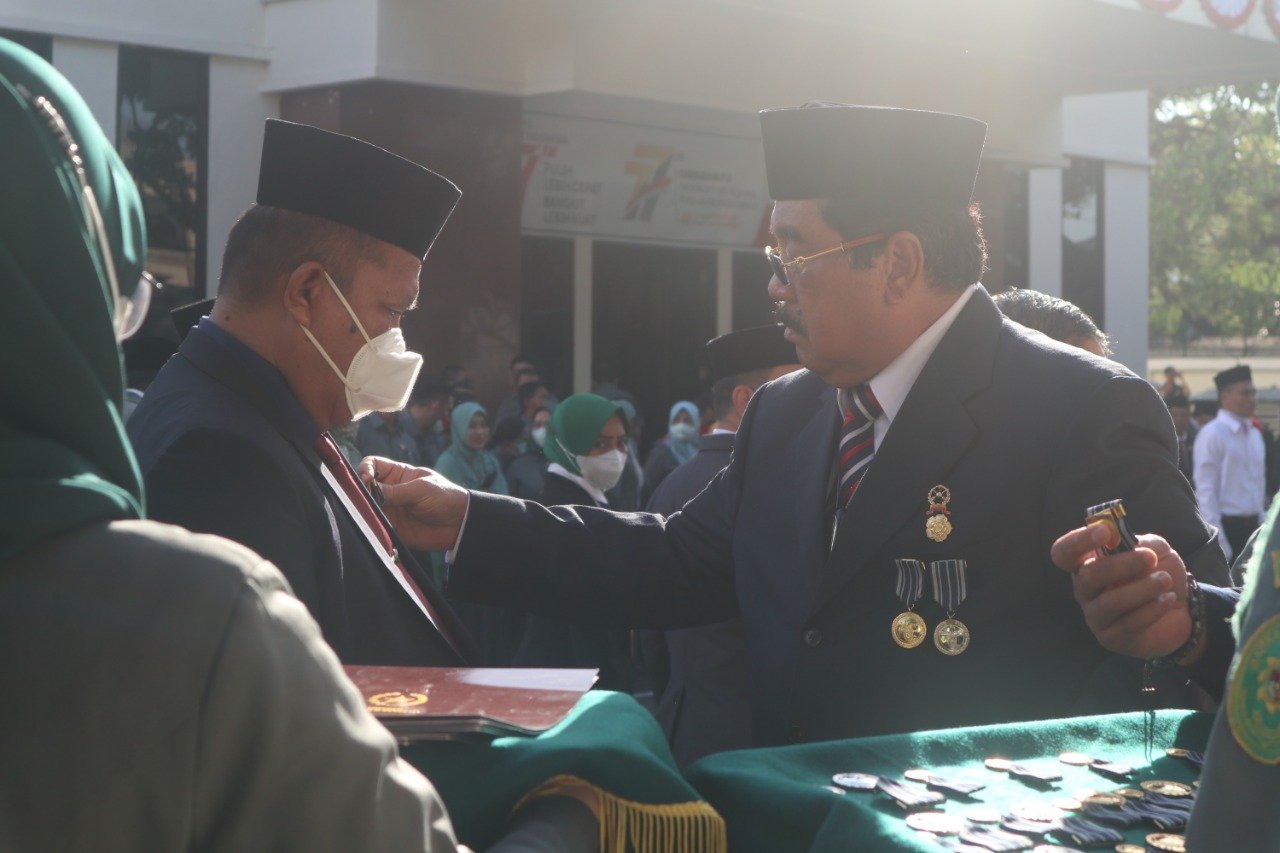 Pengadilan Negeri Makassar Kelas I A Khusus Upacara Peringatan Hut Mahkamah Agung Ri Ke 77 8223