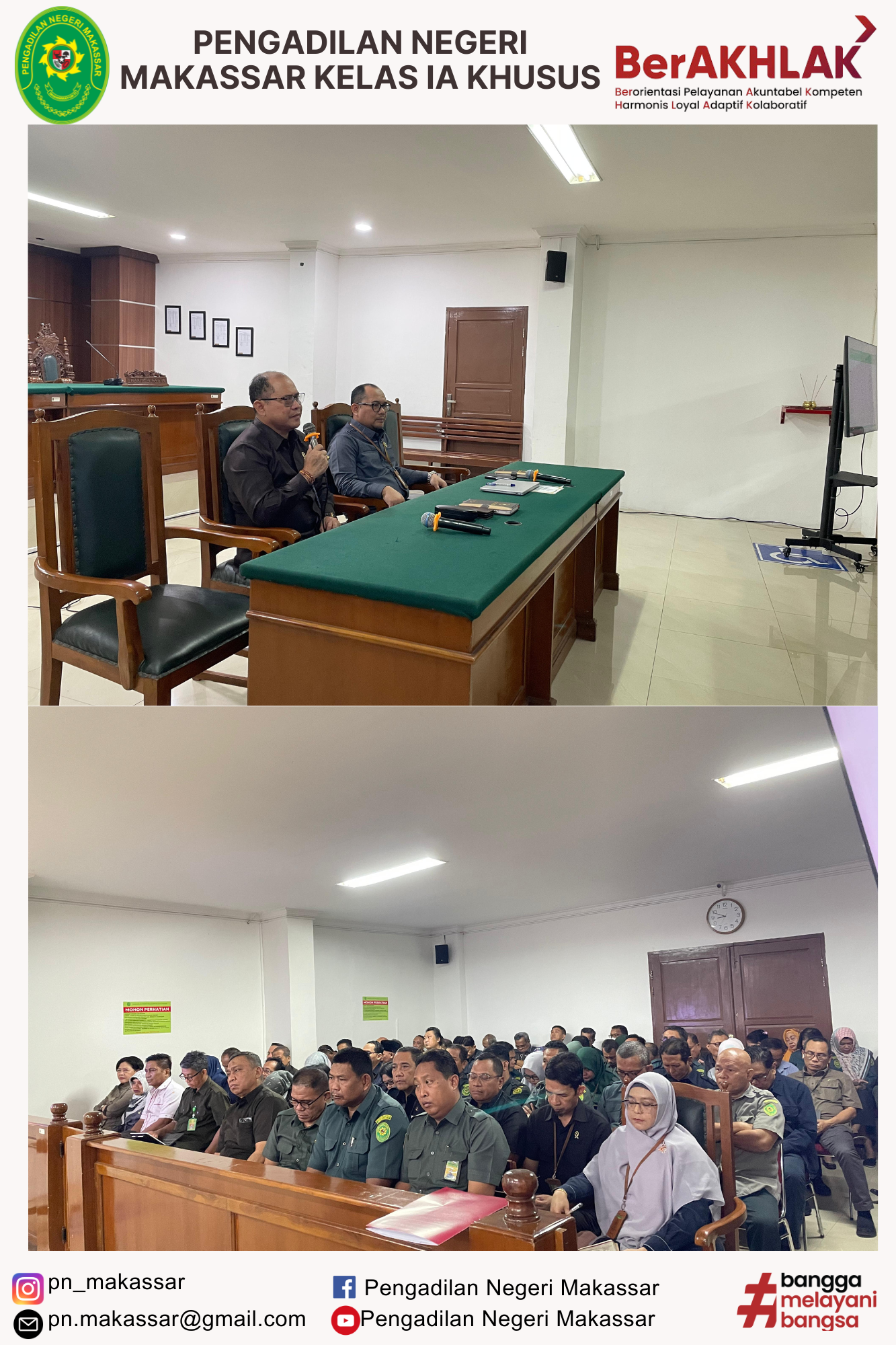 Kegiatan Rapat Monitoring Evaluasi pengimputan SIPP PN Makassar 9 Juli 2025 2