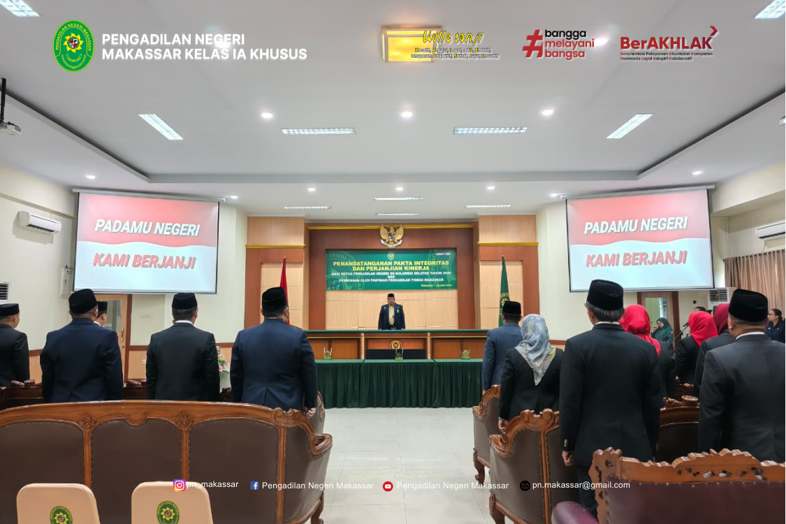 PENANDATANGANAN PAKTA INTEGRITAS KPN 2