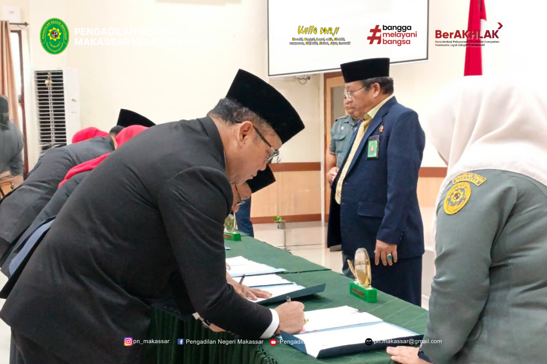 PENANDATANGANAN PAKTA INTEGRITAS KPN 4