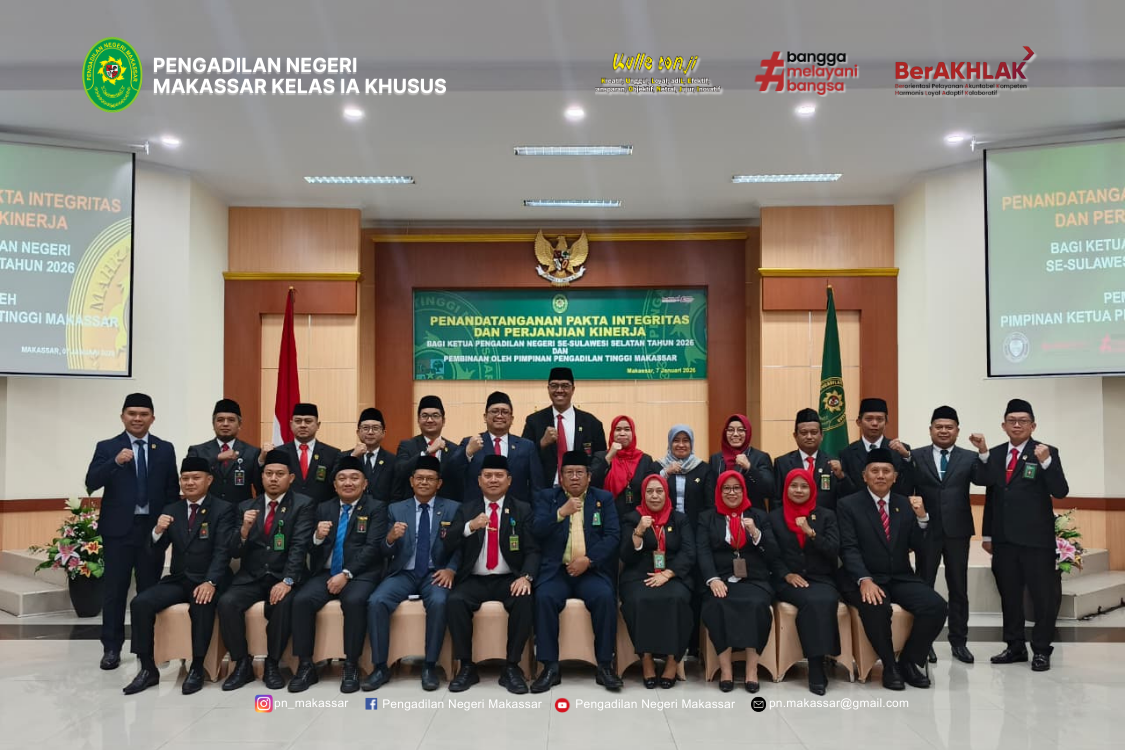 PENANDATANGANAN PAKTA INTEGRITAS KPN 7