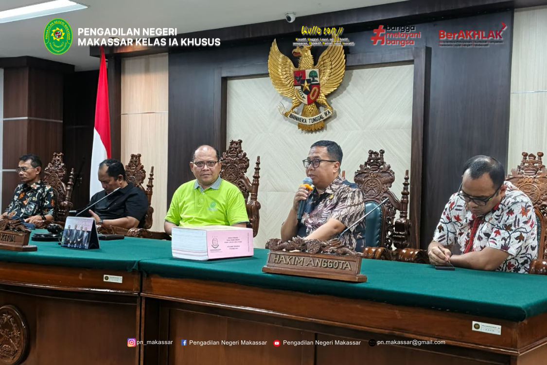 RAKOR SIMULASI SIDANG OFFLINE