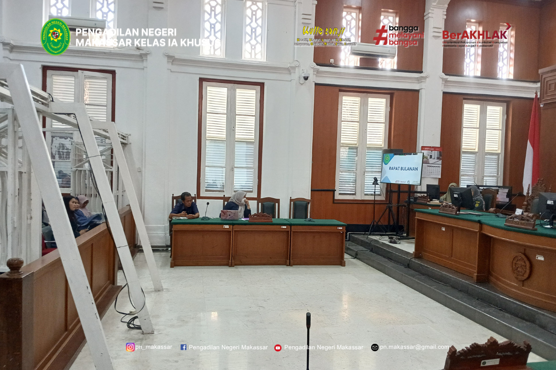 RAPAT BULANAN AGUSTUS 2