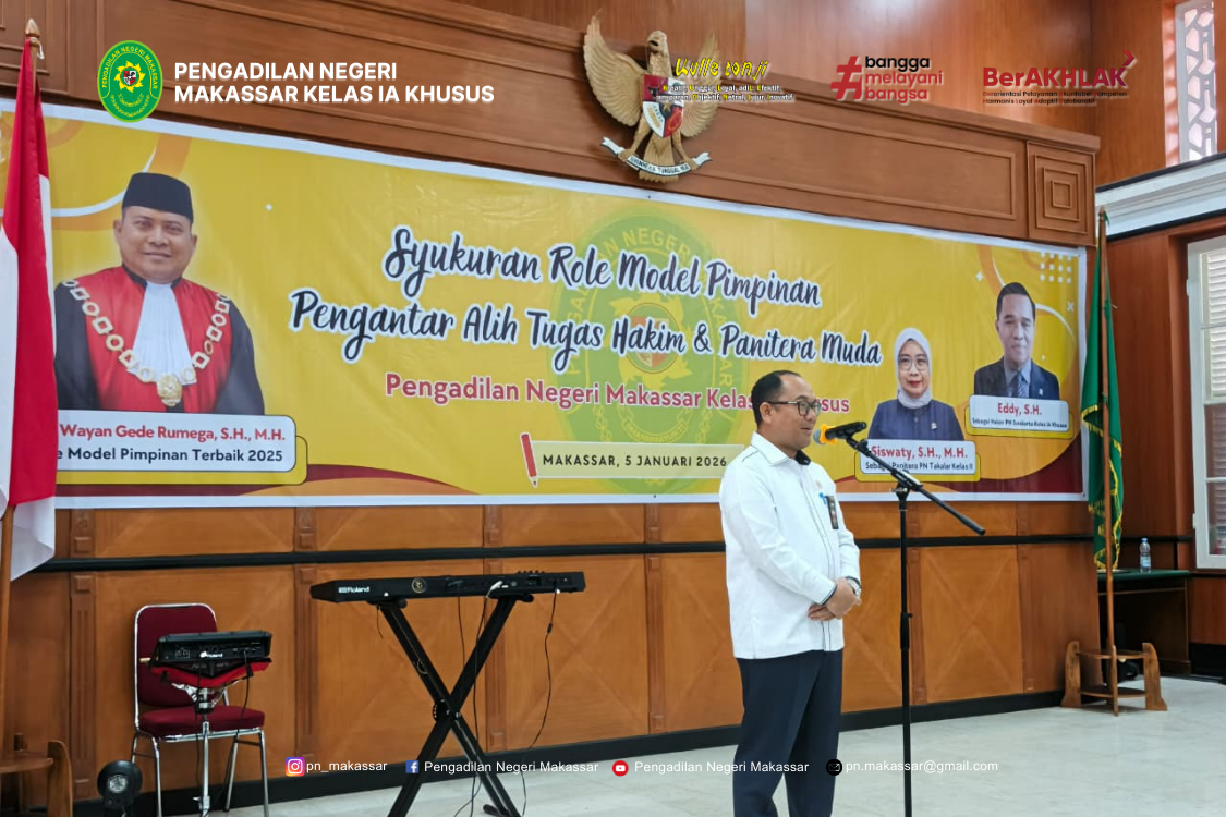 PENGANTAR ALIH TGS PAK EDY IBU SISWATY