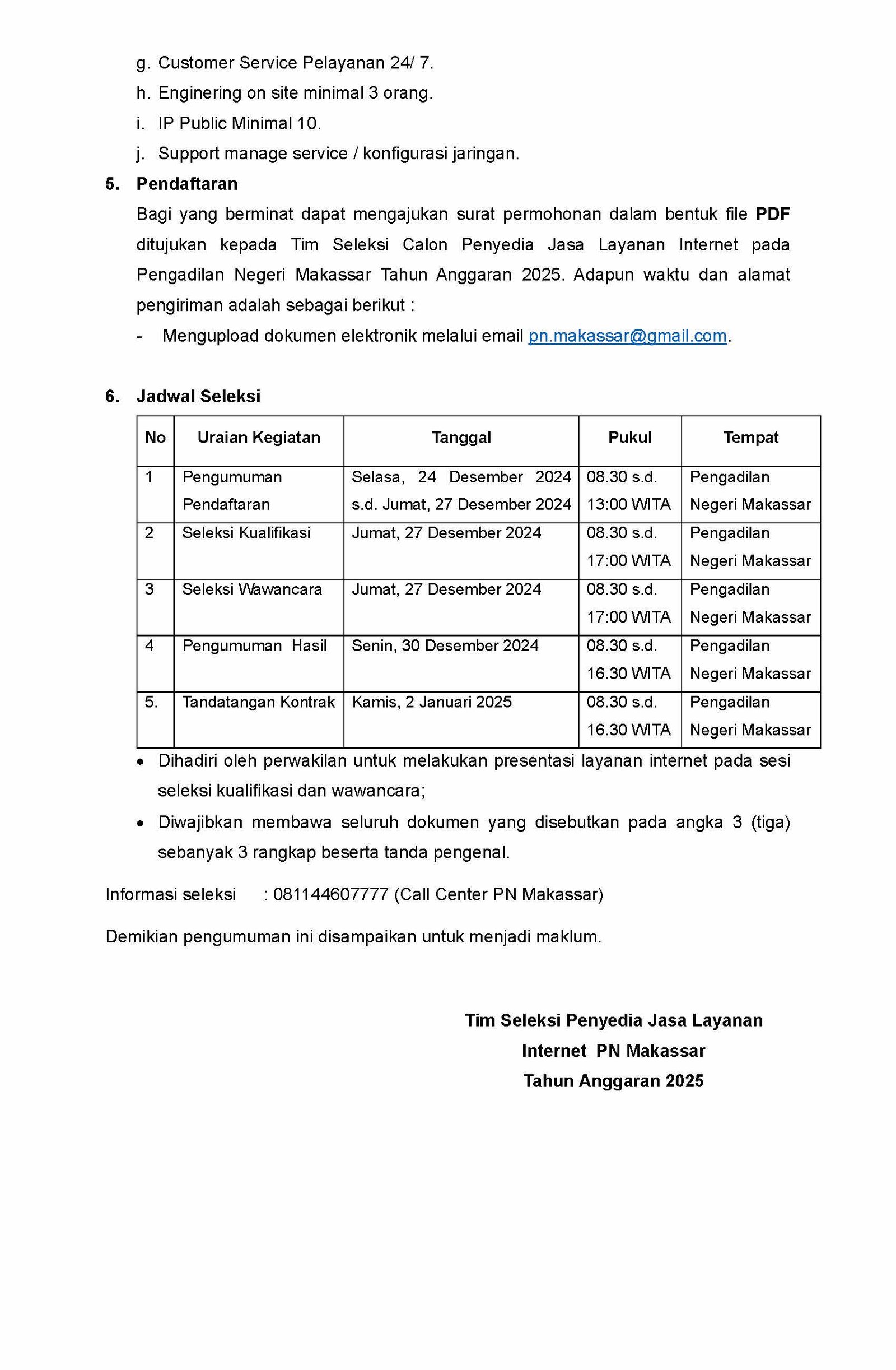 pengumuman internet Page 2