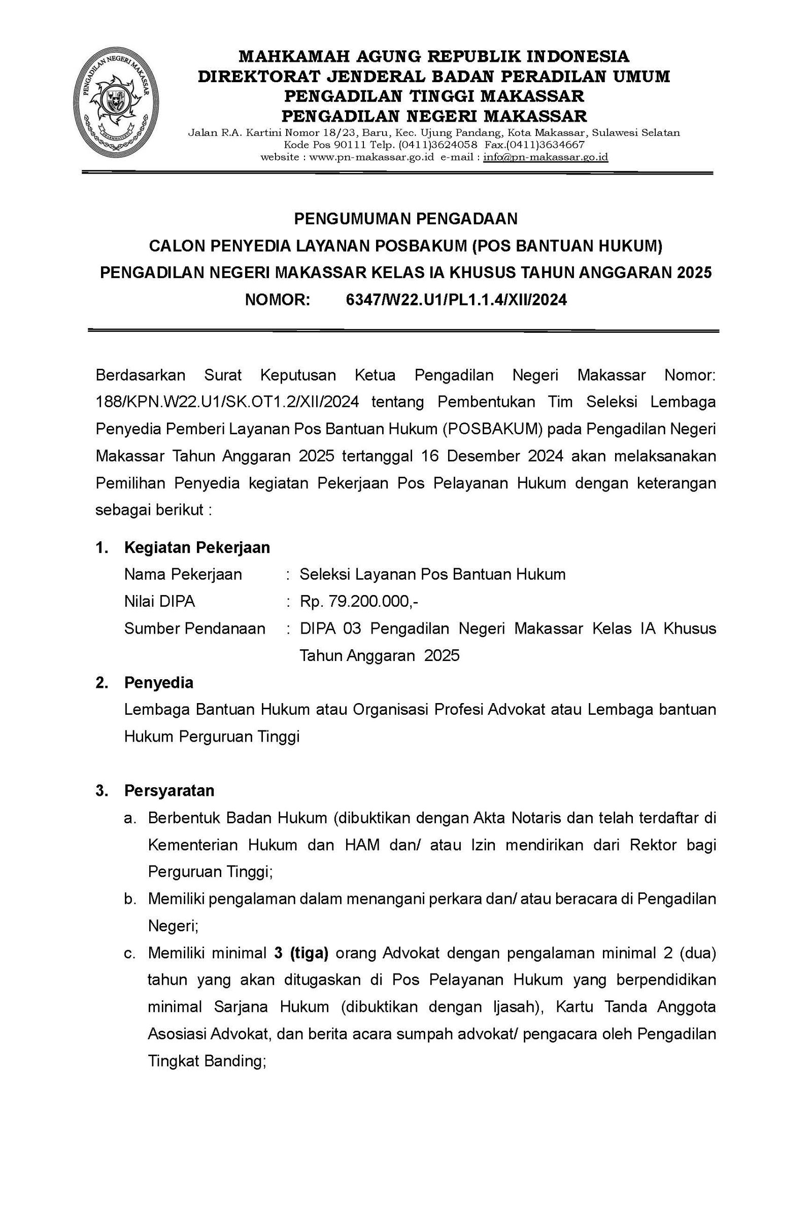 pengumuman posbakum ttd Page 1